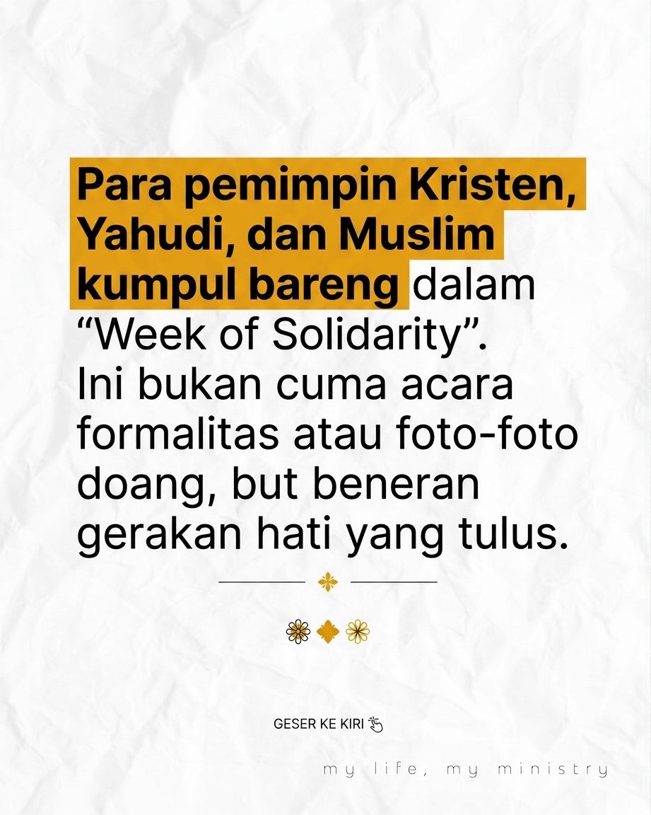 Judul Gak Nyangka! Pendeta, Rabi, sama Imam Ngopi Bareng? Spill Rahasianya di Sini!