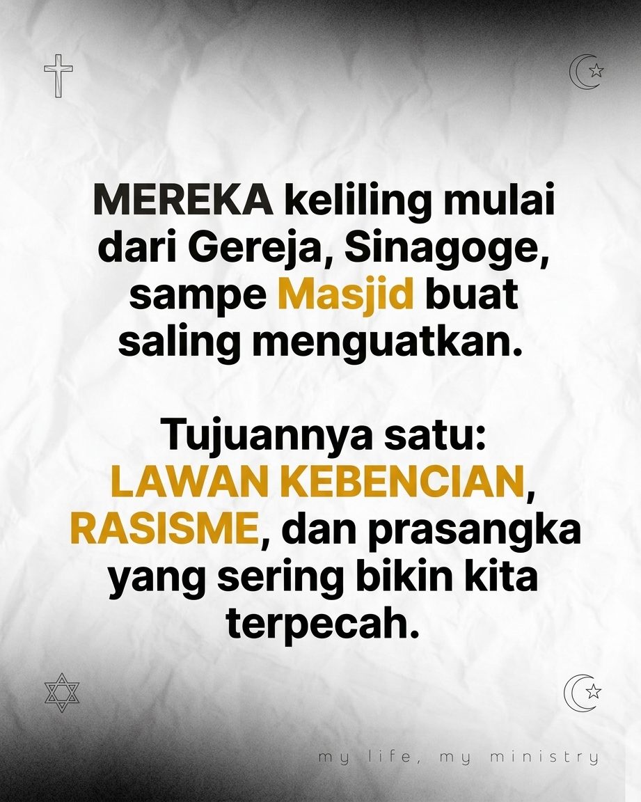 Judul Gak Nyangka! Pendeta, Rabi, sama Imam Ngopi Bareng? Spill Rahasianya di Sini!