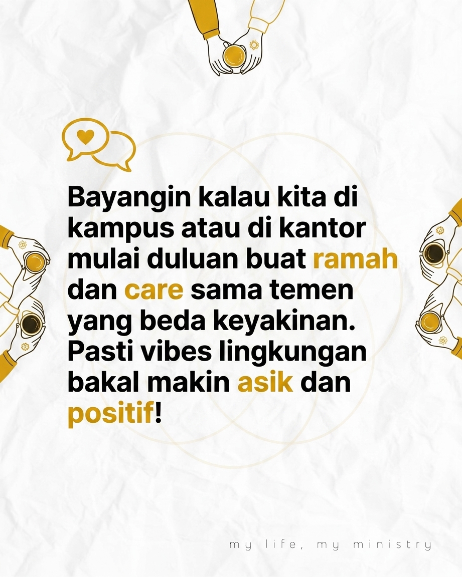 Judul Gak Nyangka! Pendeta, Rabi, sama Imam Ngopi Bareng? Spill Rahasianya di Sini!