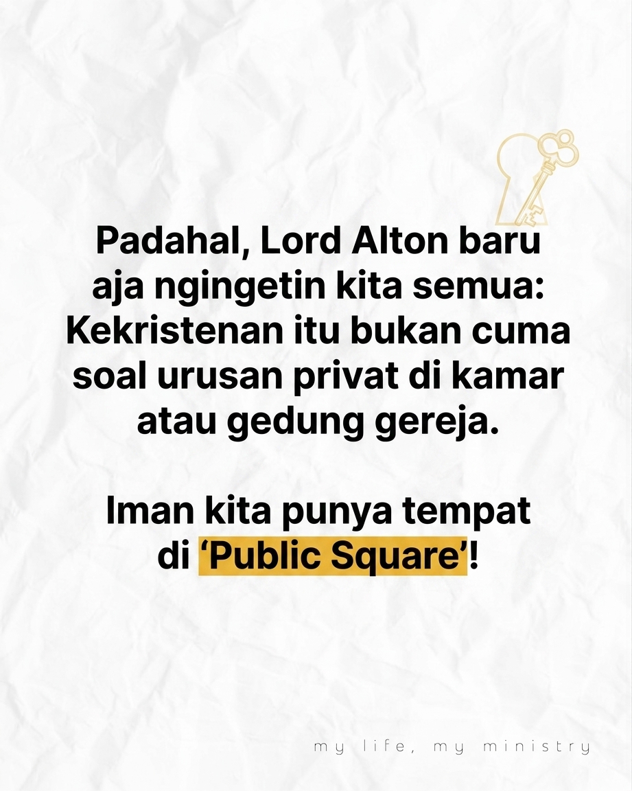 POV Kamu satusatunya yang beda di tongkrongan... Berani speak up nggak? Atau milih jadi Secret Agent yang imannya disimpan rapatrapat?