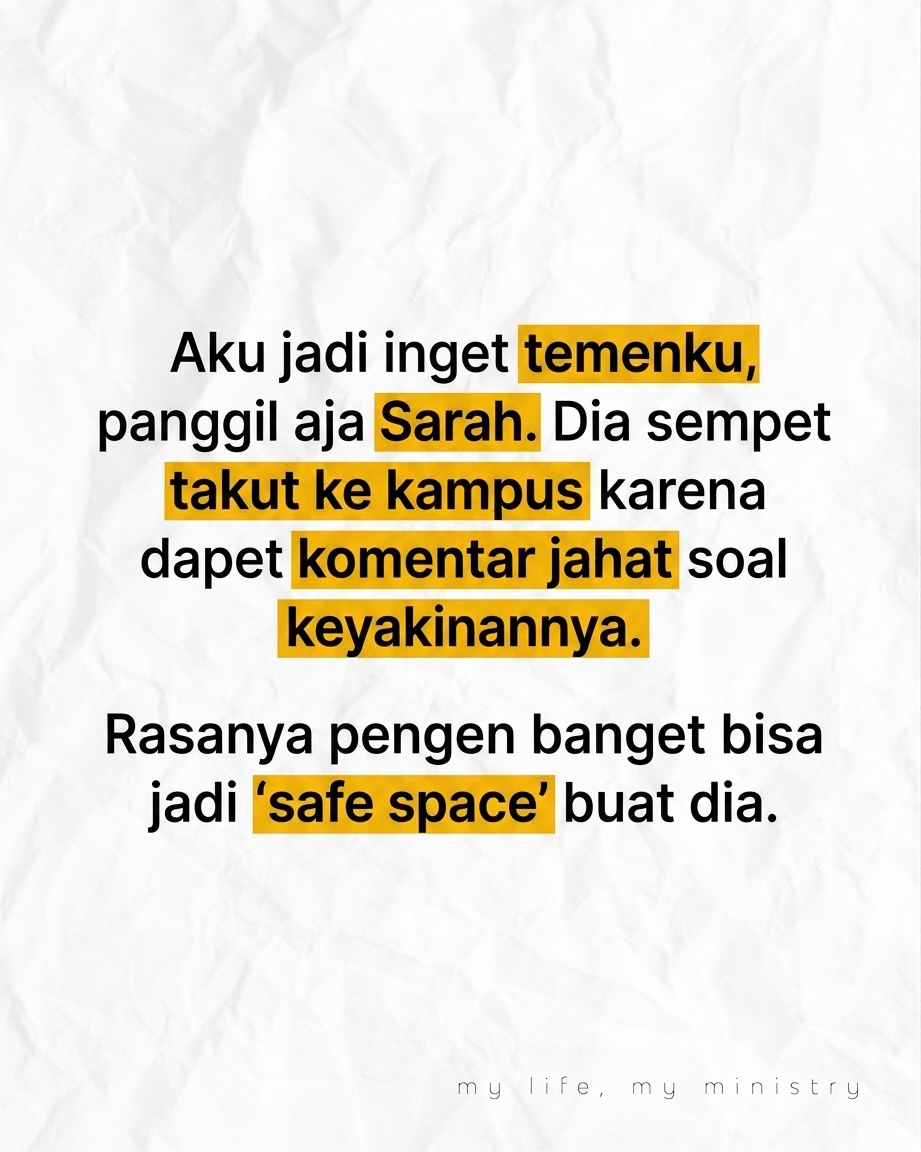 POV Kamu Liat Temanmu Dibully Cuma Karena Identitasnya. Stay Silent or Speak Up?