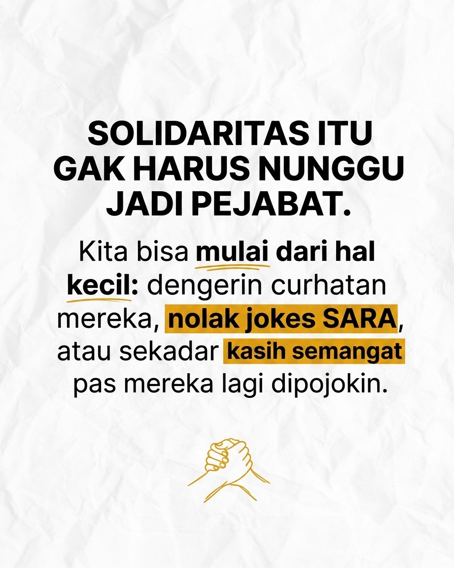 POV Kamu Liat Temanmu Dibully Cuma Karena Identitasnya. Stay Silent or Speak Up?