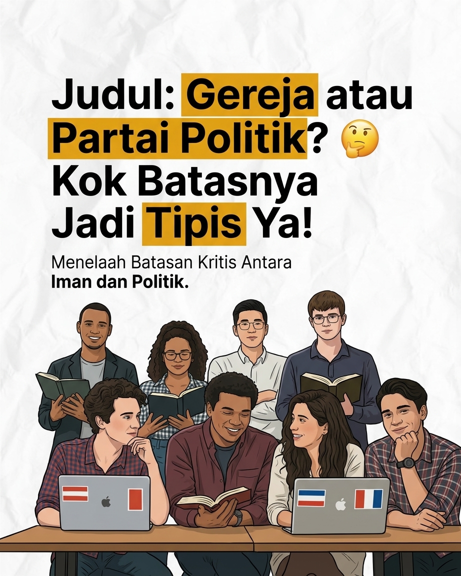 Judul Gereja atau Partai Politik? Kok Batasnya Jadi Tipis Ya! 