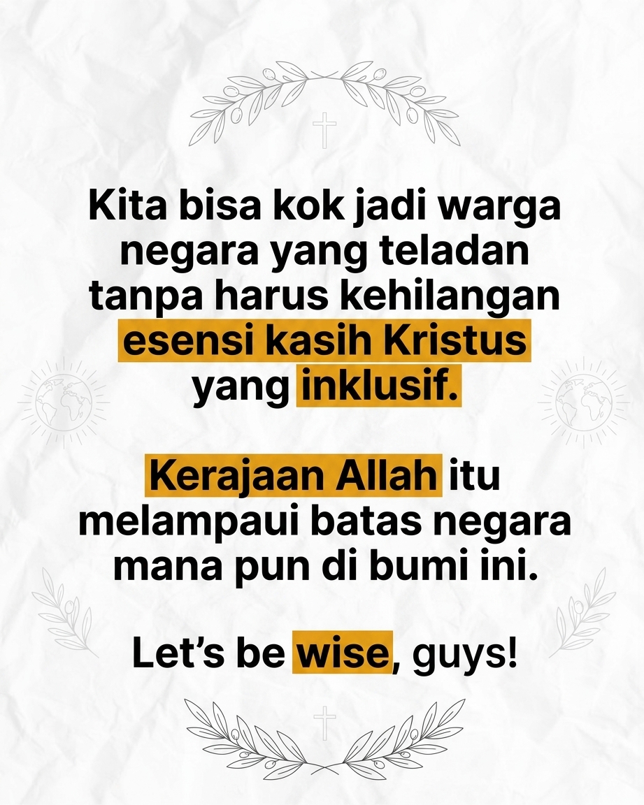 Judul Gereja atau Partai Politik? Kok Batasnya Jadi Tipis Ya!