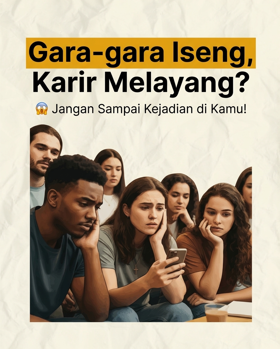 Garagara Iseng, Karir Melayang? Jangan Sampai Kejadian di Kamu!
