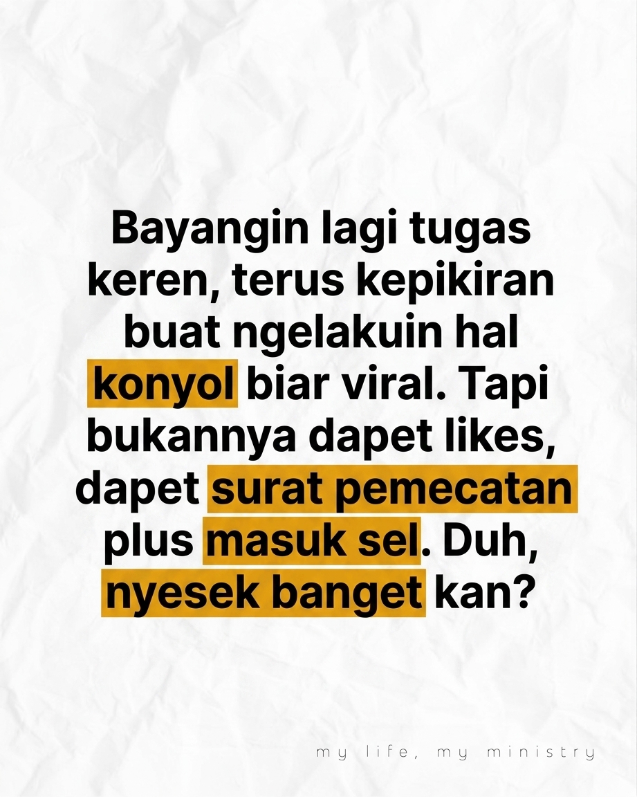Garagara Iseng, Karir Melayang? Jangan Sampai Kejadian di Kamu!