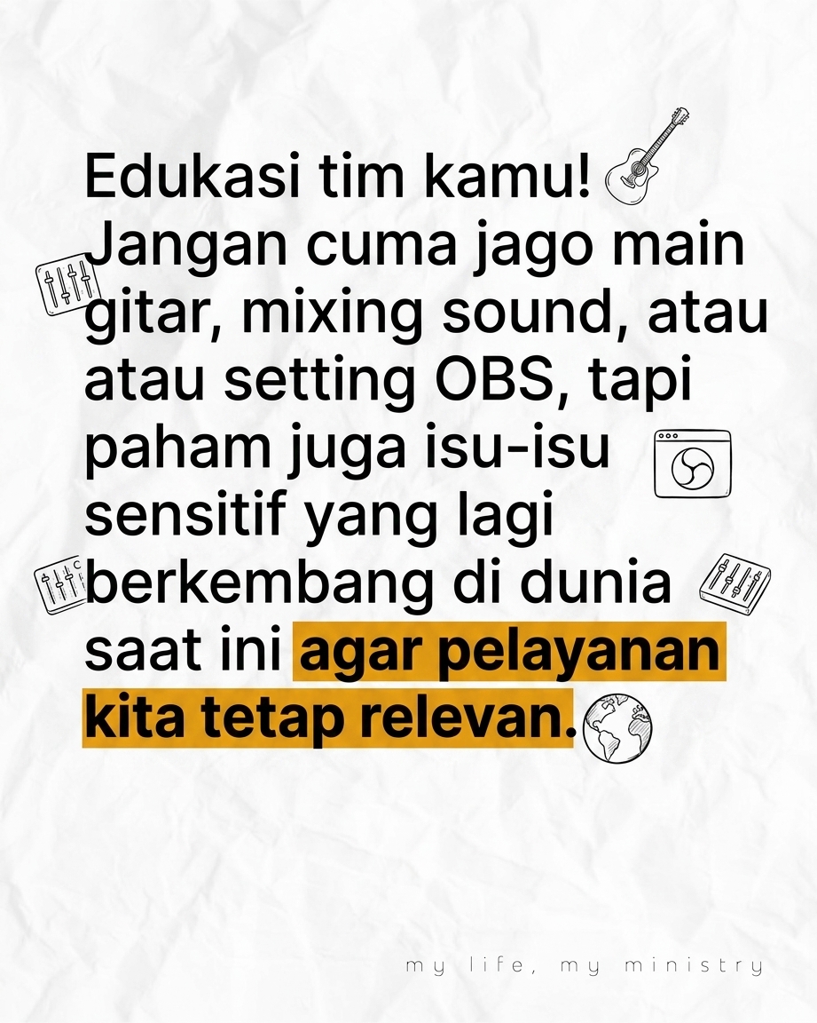 POV Doa Lo Bisa Jadi Masalah Hukum? Kenapa Kita Perlu Update Cara Kita Melayani!