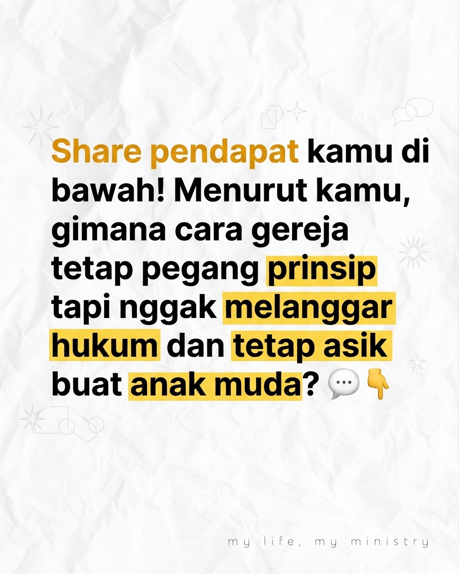 POV Doa Lo Bisa Jadi Masalah Hukum? Kenapa Kita Perlu Update Cara Kita Melayani!