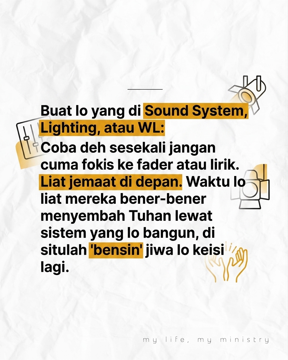 Capek Pelayanan? Mungkin Kamu Salah Cara Istirahatnya!