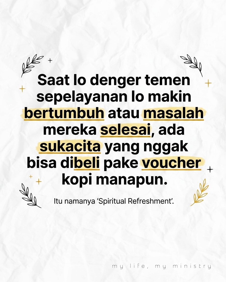 Capek Pelayanan? Mungkin Kamu Salah Cara Istirahatnya!