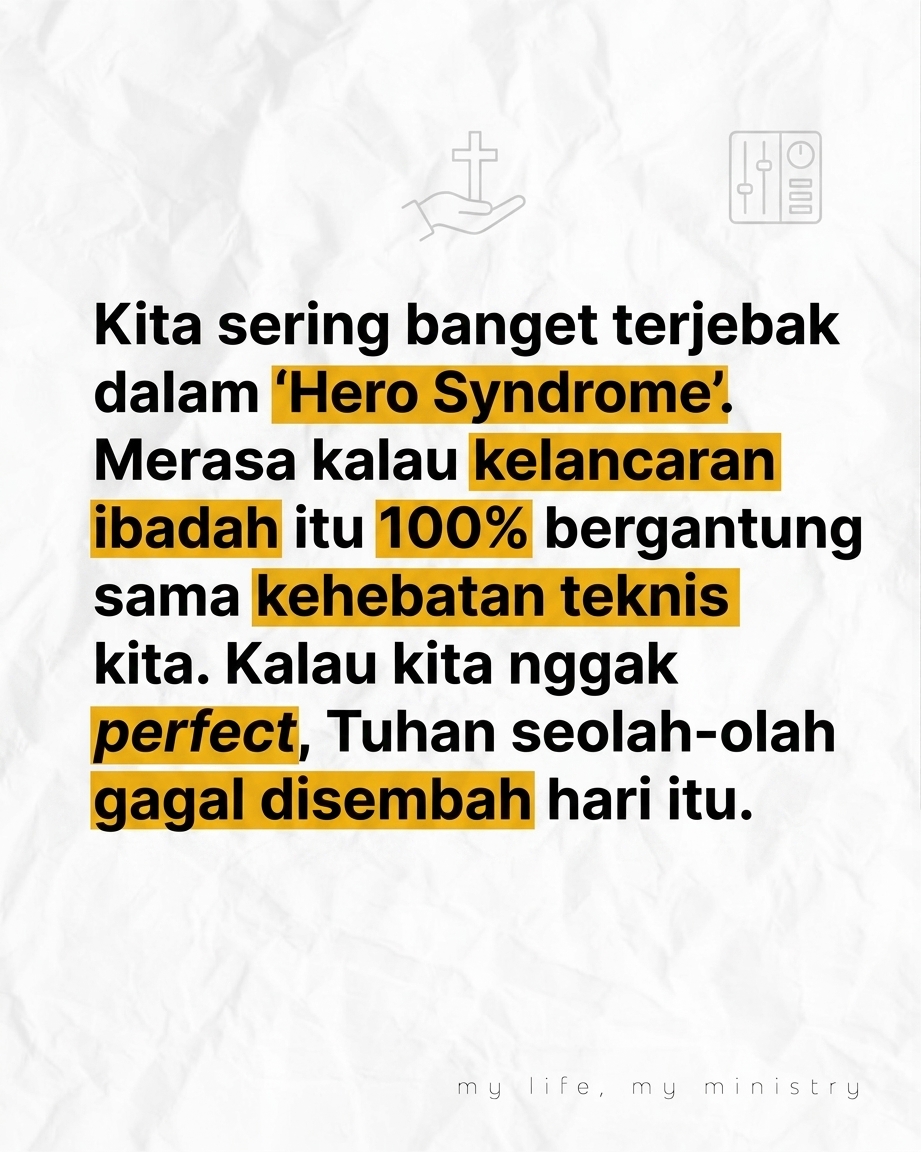 POV Kamu ngerasa kalau kamu nggak ada, pelayanan bakal hancur total! Kok bisa gitu? Yuk kita bahas pelanpelan.