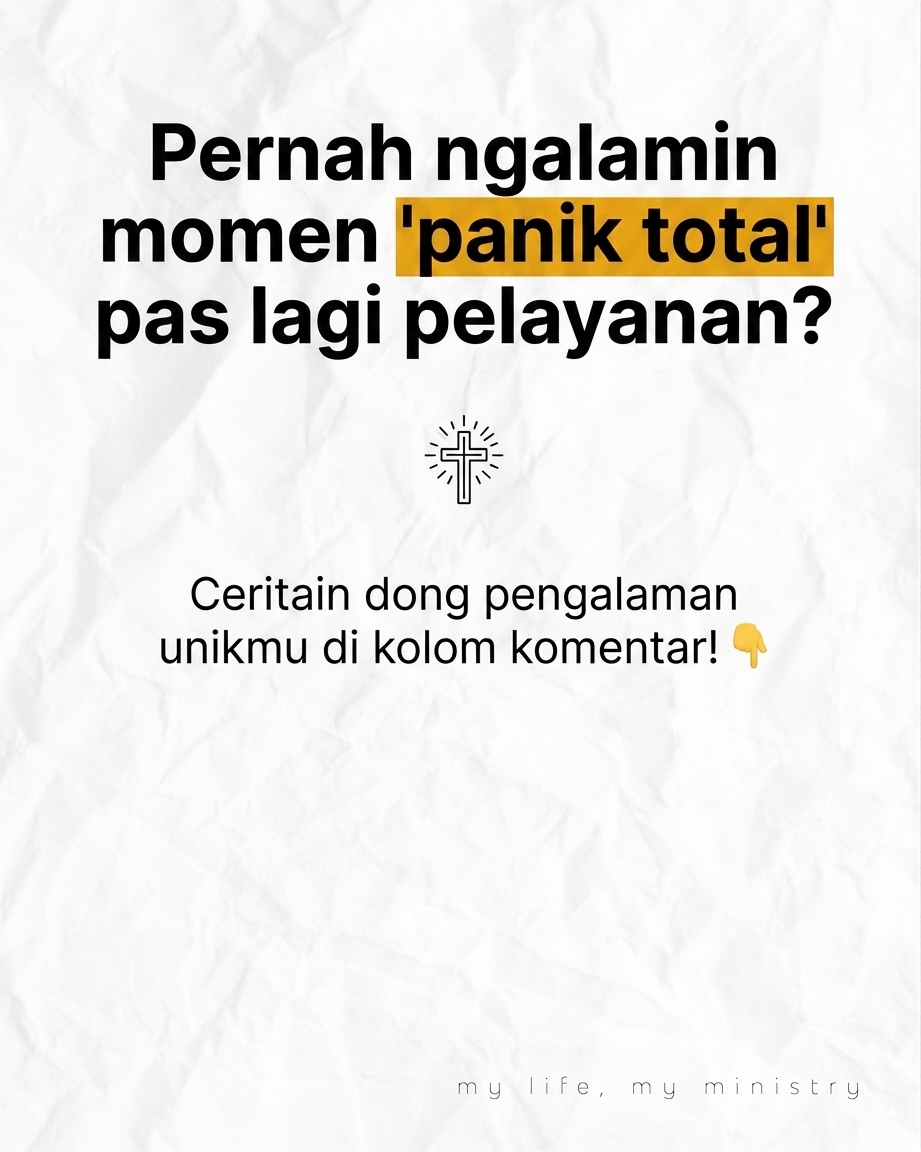 POV Kamu ngerasa kalau kamu nggak ada, pelayanan bakal hancur total! Kok bisa gitu? Yuk kita bahas pelanpelan.