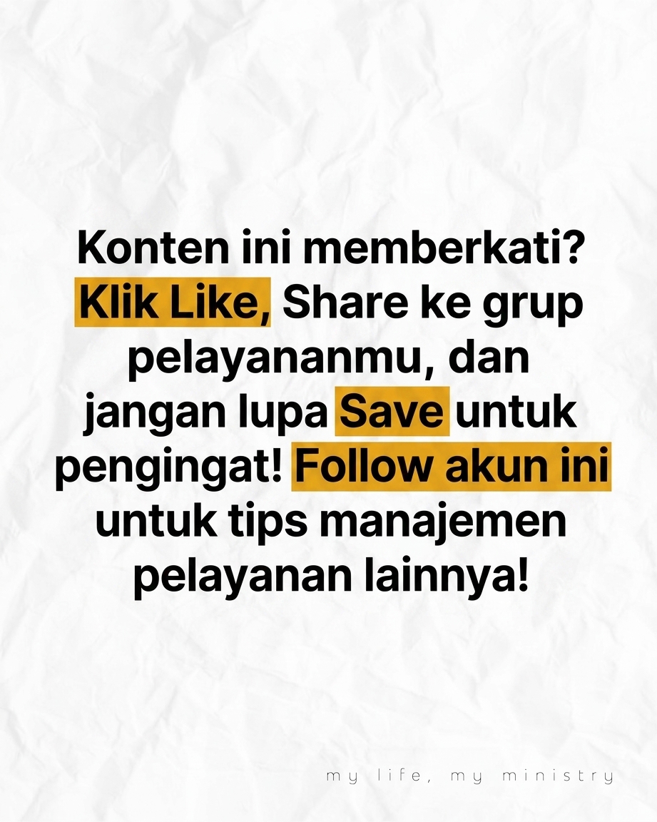 Judul Istri Lelah, Pelayanan Goyah? Rahasia Support System di Balik Panggung!
