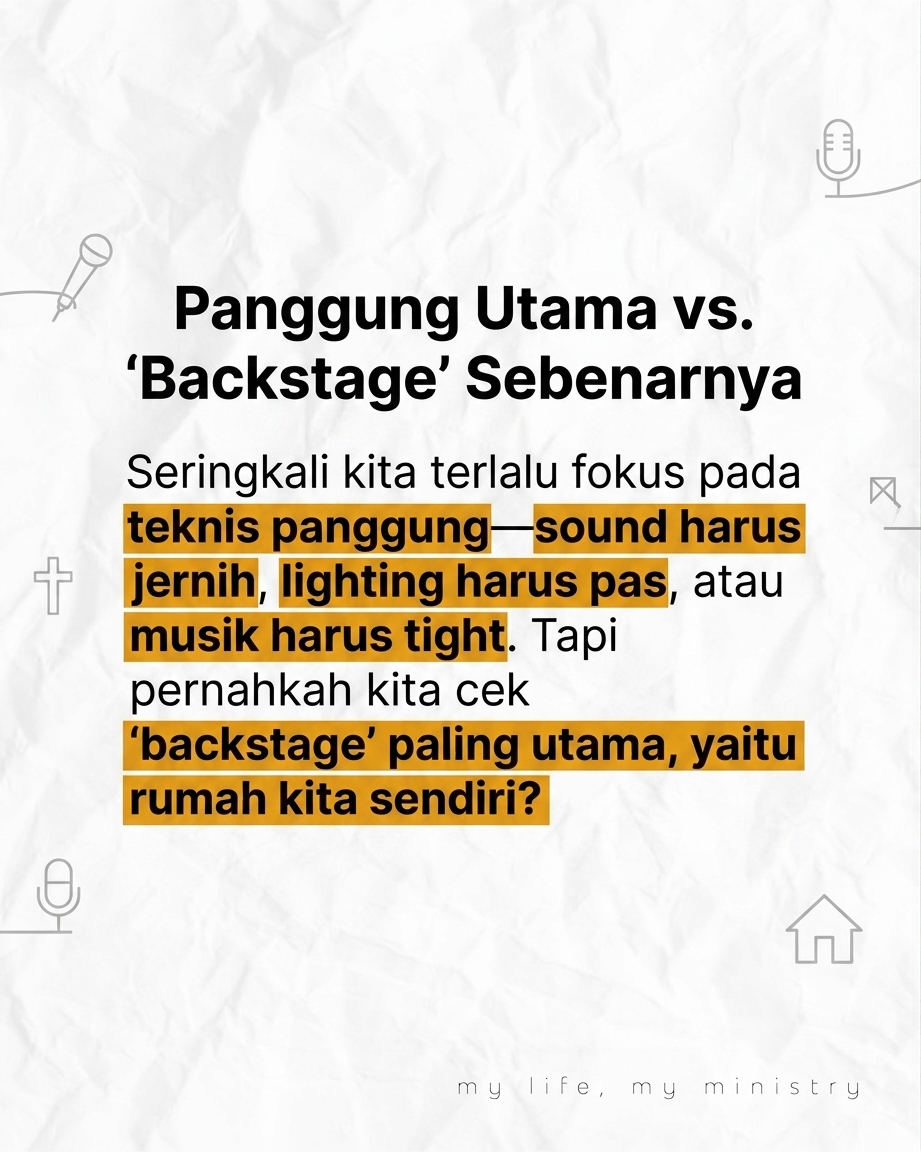 Judul Istri Lelah, Pelayanan Goyah? Rahasia Support System di Balik Panggung!