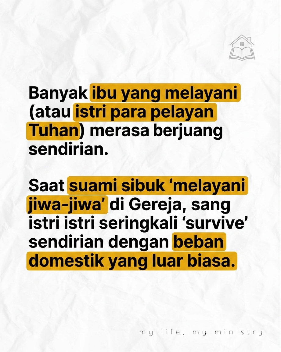 Judul Istri Lelah, Pelayanan Goyah? Rahasia Support System di Balik Panggung!