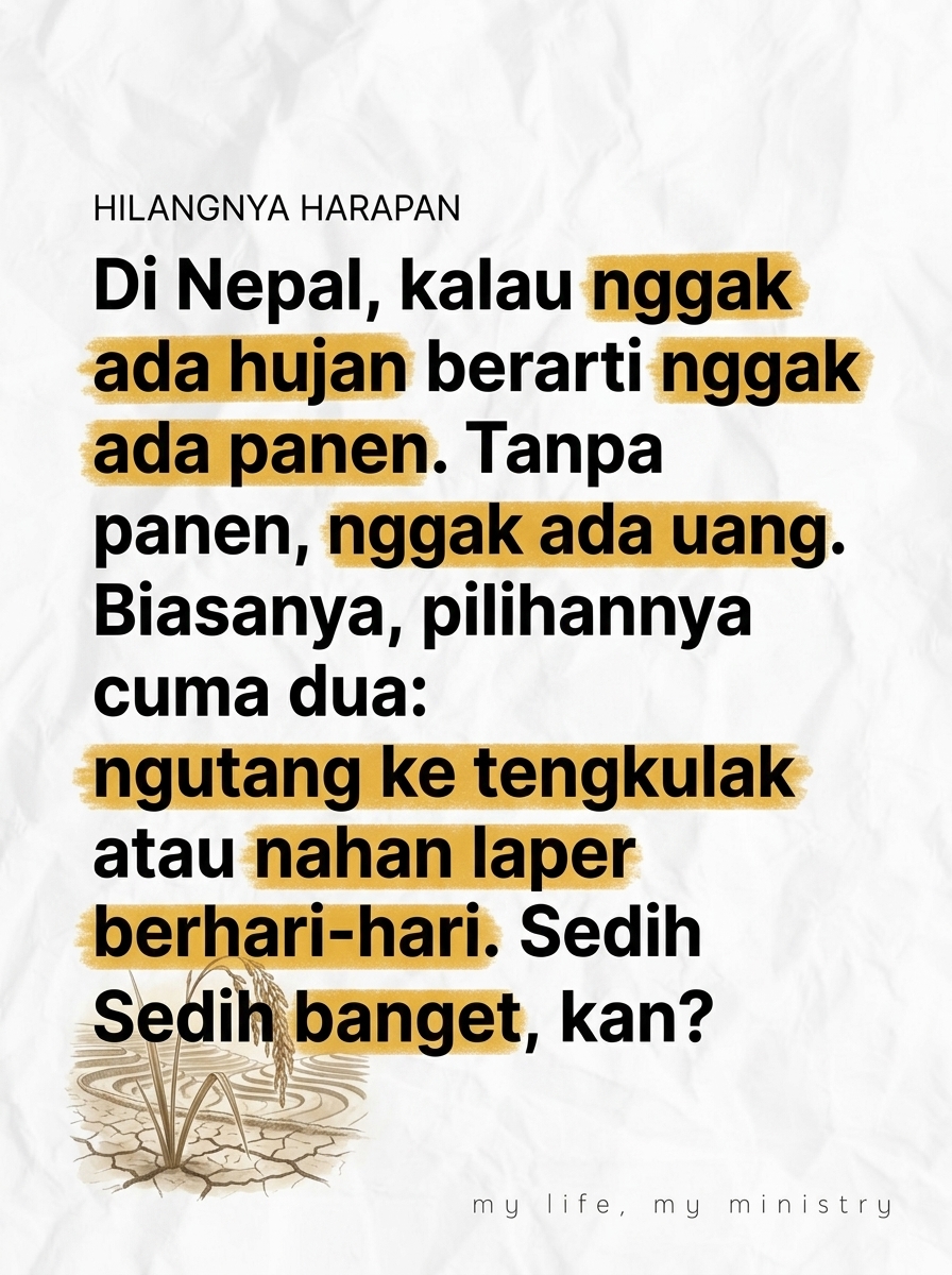 Gimana Rasanya Makan Cuma Sekali Sehari? Yuk, dengerin cerita dari tementemen kita di Nepal!