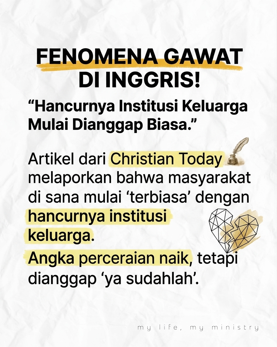 Jujurly, Family Breakdown itu Silent Killer. Kita Lagi Terlalu Santai? 