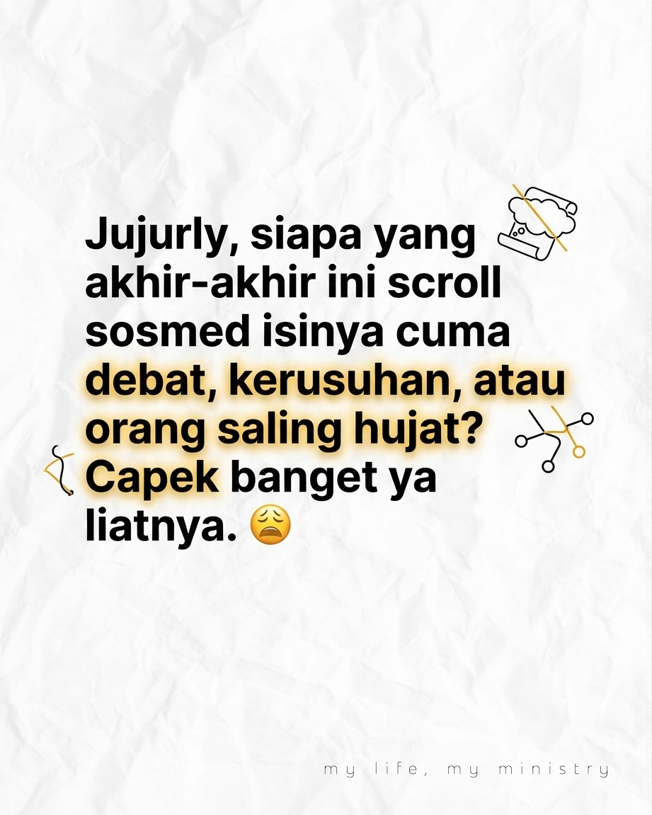 Jangan Berdoa Kalau Nggak Mau Negara Kita Damai!