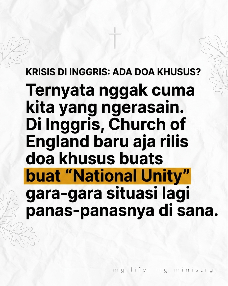 Jangan Berdoa Kalau Nggak Mau Negara Kita Damai!