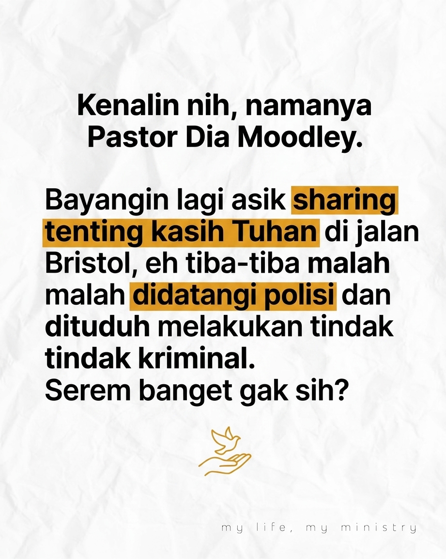 Hampir Dipenjara Cuma Garagara Ngomongin Alkitab?! 