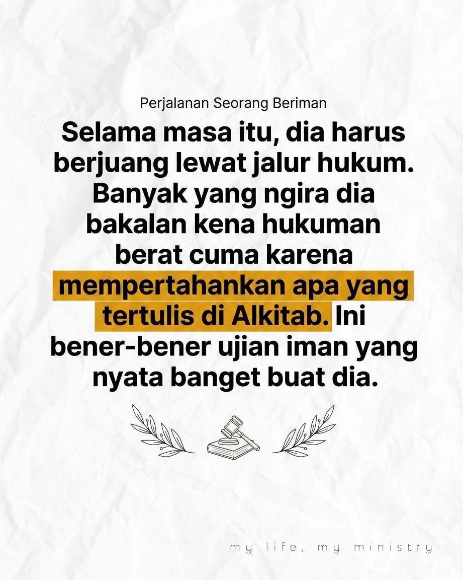 Hampir Dipenjara Cuma Garagara Ngomongin Alkitab?! 