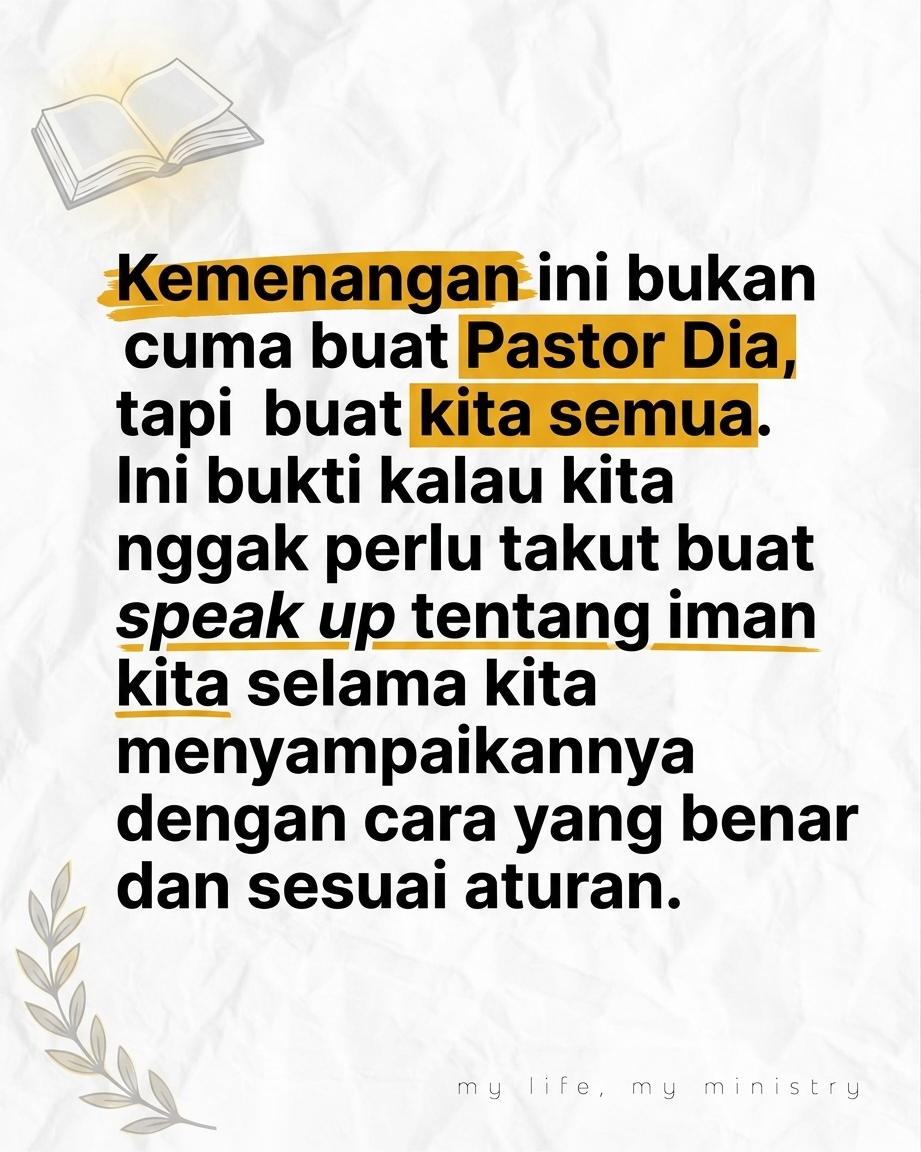 Hampir Dipenjara Cuma Garagara Ngomongin Alkitab?! 