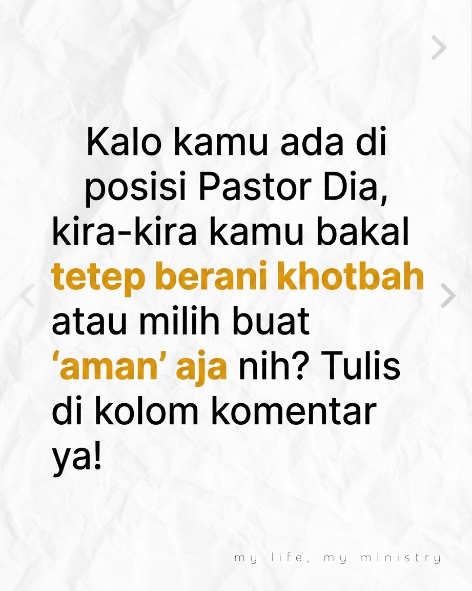 Hampir Dipenjara Cuma Garagara Ngomongin Alkitab?! 
