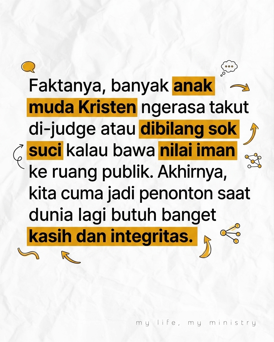POV Kamu satusatunya yang beda di tongkrongan... Berani nggak sih nunjukin siapa kamu sebenernya?