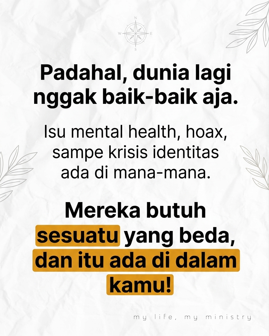 POV Kamu satusatunya yang beda di tongkrongan... Berani nggak sih nunjukin siapa kamu sebenernya?