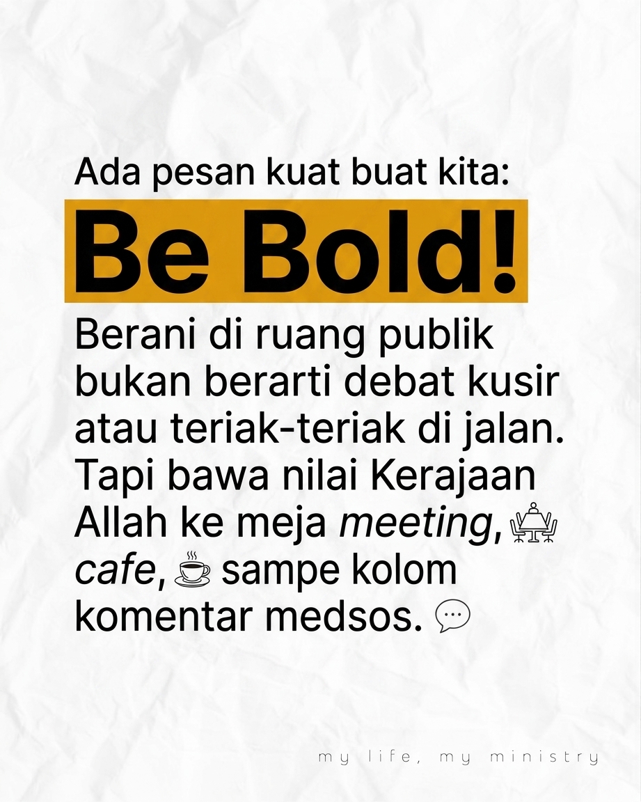 POV Kamu satusatunya yang beda di tongkrongan... Berani nggak sih nunjukin siapa kamu sebenernya?