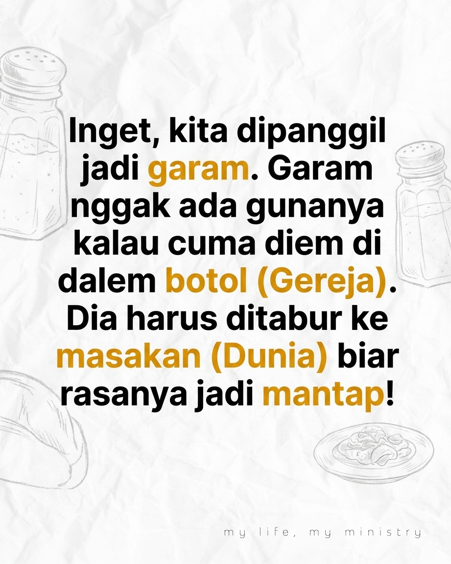 POV Kamu satusatunya yang beda di tongkrongan... Berani nggak sih nunjukin siapa kamu sebenernya?
