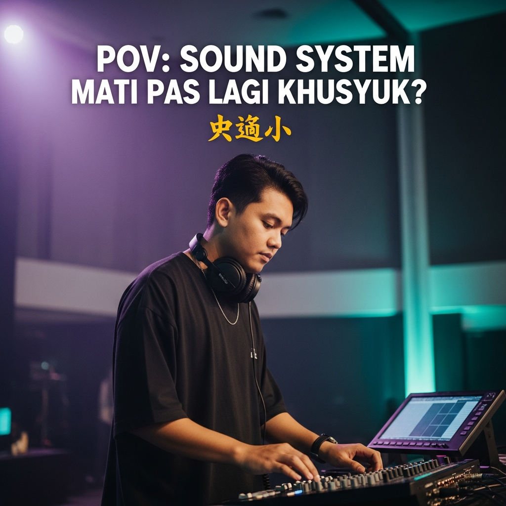 POV: SOUND SYSTEM MATI PAS LAGI KHUSYUK? 