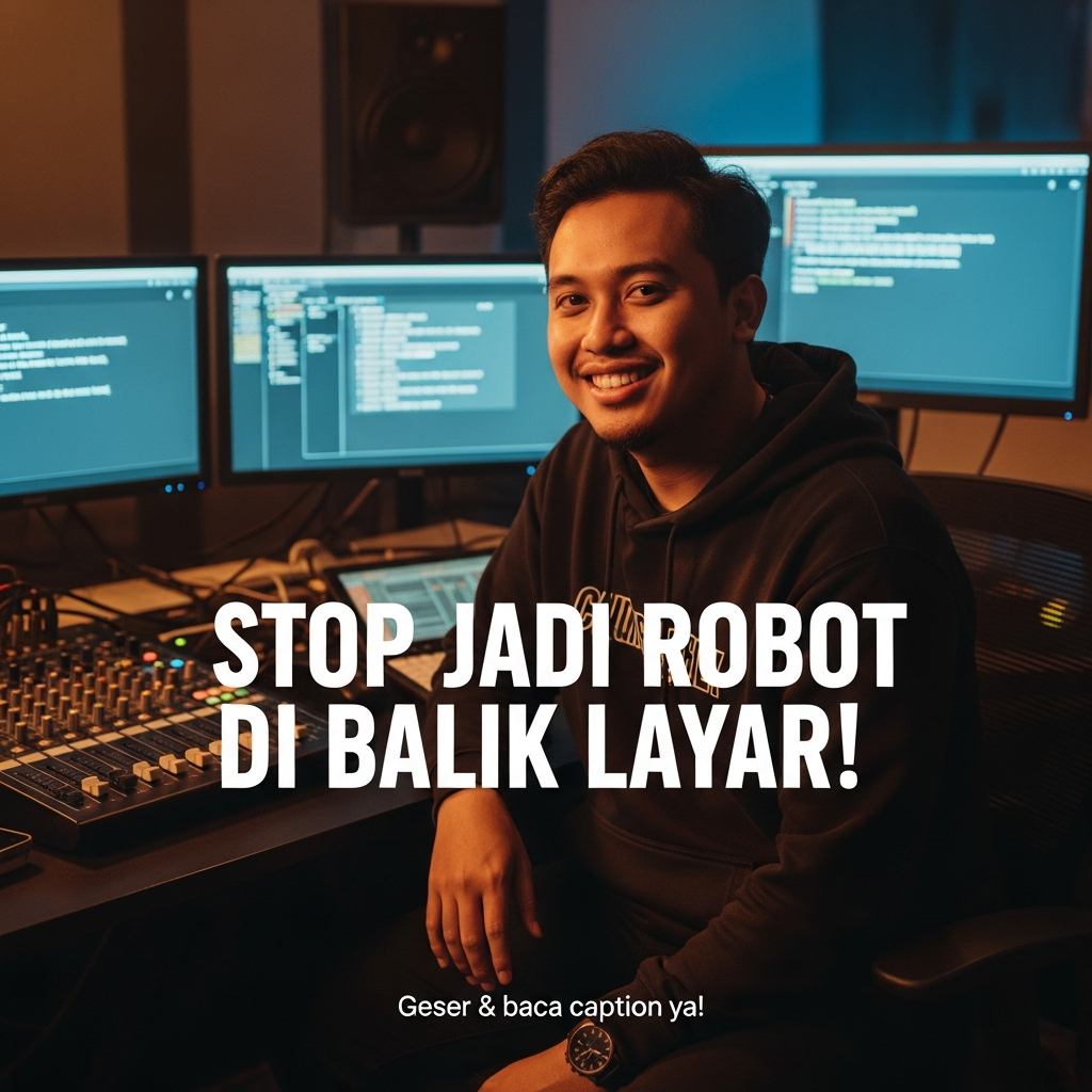 STOP Jadi 'Robot' di Balik Layar! 