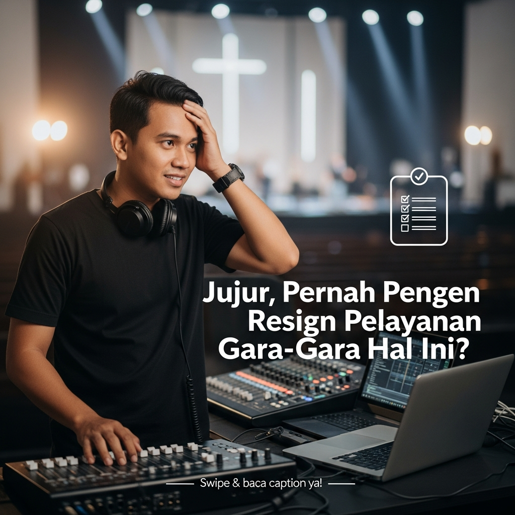 Jujur, Pernah Gak Sih Kamu Pengen 'Resign' Pelayanan Gara-Gara Hal Ini?