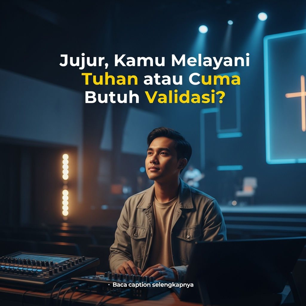 Jujur, Kamu Melayani Tuhan atau Cuma Butuh Validasi?