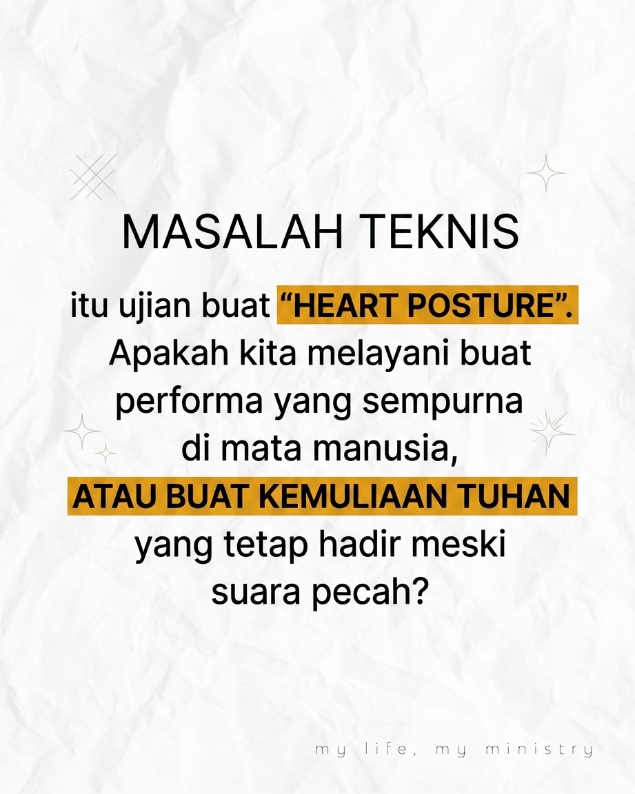 Sound System Mati Pas Reff? Jangan Langsung Nyalahin Setan! Yuk, kita bahas kenapa kecelakaan di panggung bisa jadi bagian dari rencana Tuhan yang misterius.