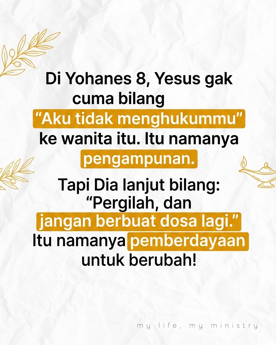 Capek Dibilang Gak Apaapa, yang Penting Hati Terus? Jujur deh, kita sering banget denger kalimat ini pas pelayanan lagi chaos atau ada kesalahan teknis. Tapi, apakah Kasih Karunia Grace itu cuma sekadar alasan buat kita tetep di posisi yang sama? Lets talk