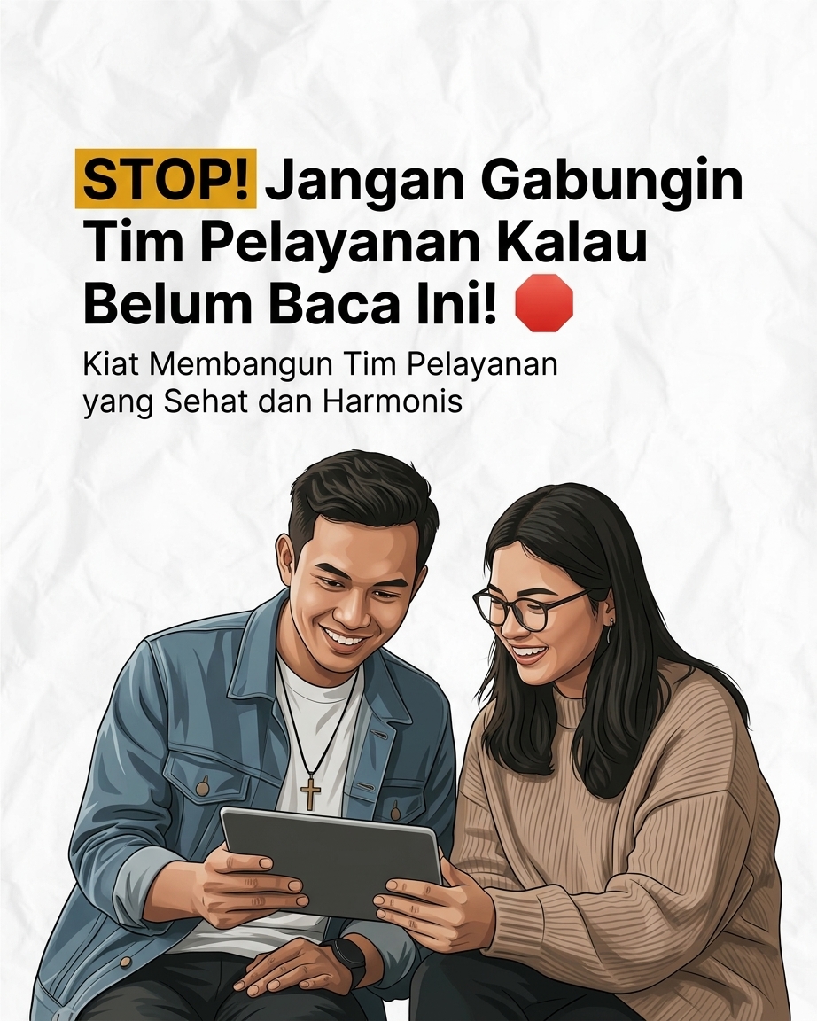 STOP! Jangan Gabungin Tim Pelayanan Kalau Belum Baca Ini! 