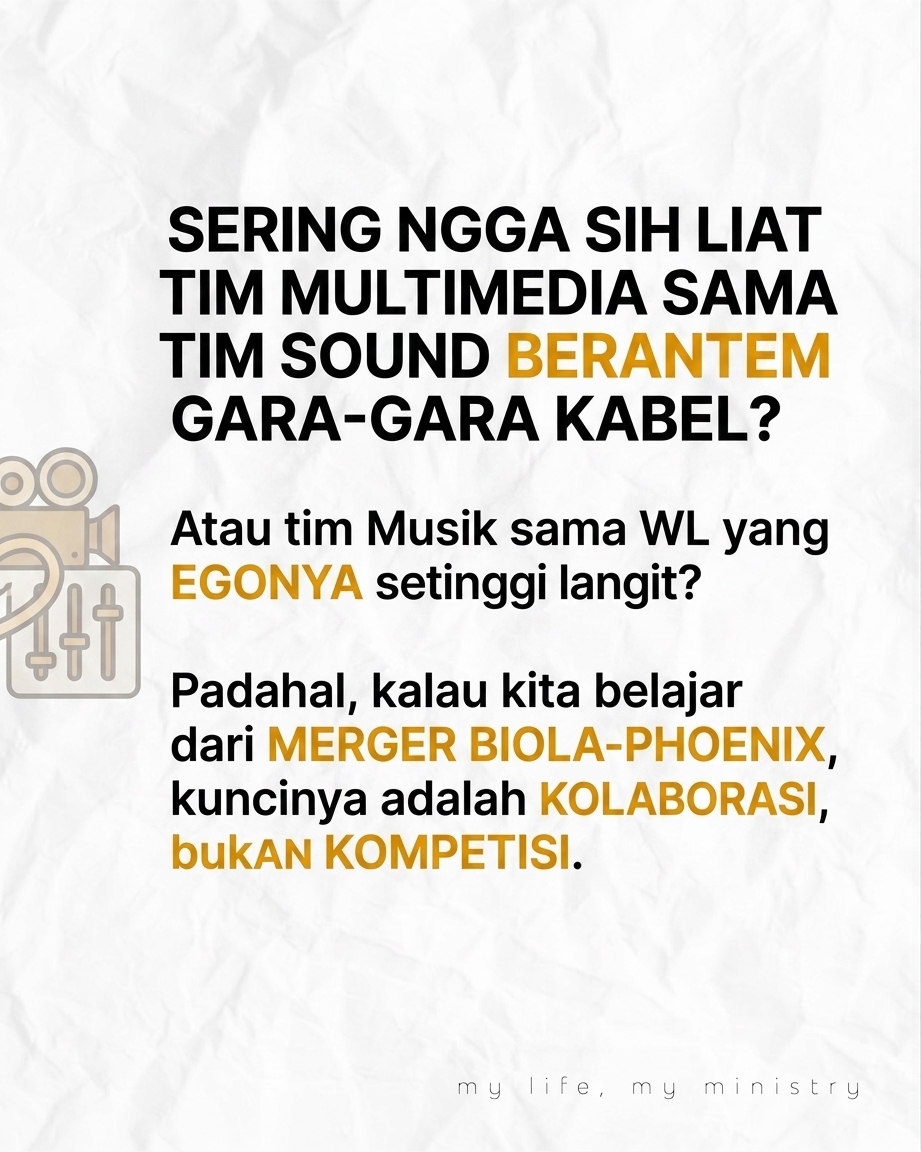 STOP! Jangan Gabungin Tim Pelayanan Kalau Belum Baca Ini!