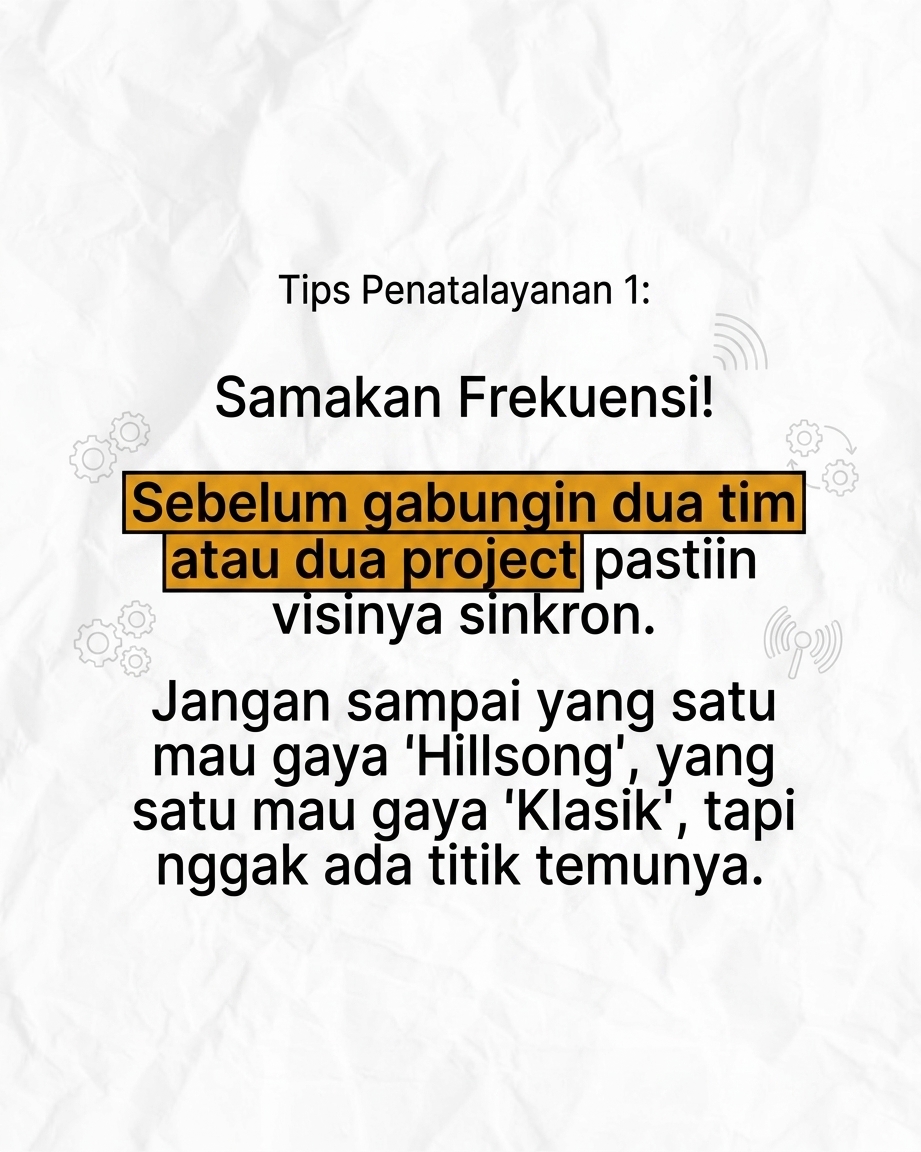 STOP! Jangan Gabungin Tim Pelayanan Kalau Belum Baca Ini!