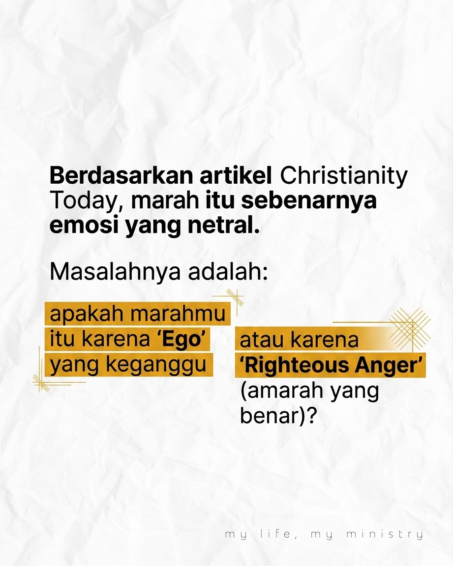 STOP MARAHMARAH DI GRUP WHATSAPP PELAYANAN! Kenapa sih kita gampang banget meledak pas lagi persiapan ibadah? Yuk, bedah rahasianya!