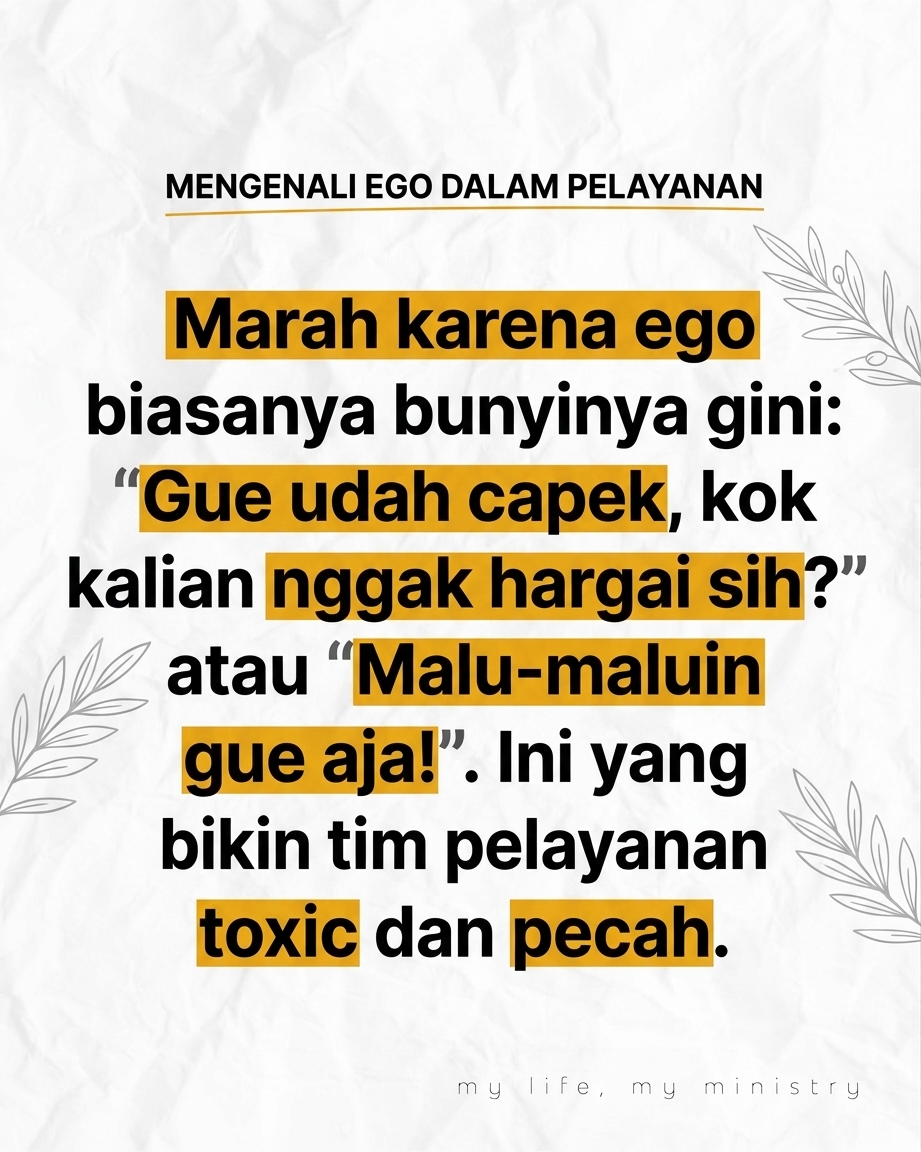 STOP MARAHMARAH DI GRUP WHATSAPP PELAYANAN! Kenapa sih kita gampang banget meledak pas lagi persiapan ibadah? Yuk, bedah rahasianya!