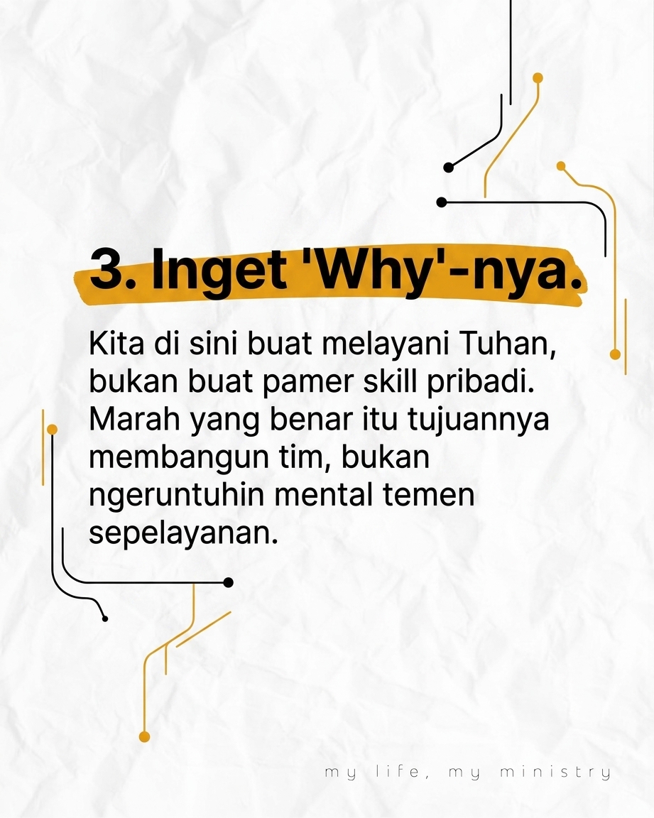 STOP MARAHMARAH DI GRUP WHATSAPP PELAYANAN! Kenapa sih kita gampang banget meledak pas lagi persiapan ibadah? Yuk, bedah rahasianya!