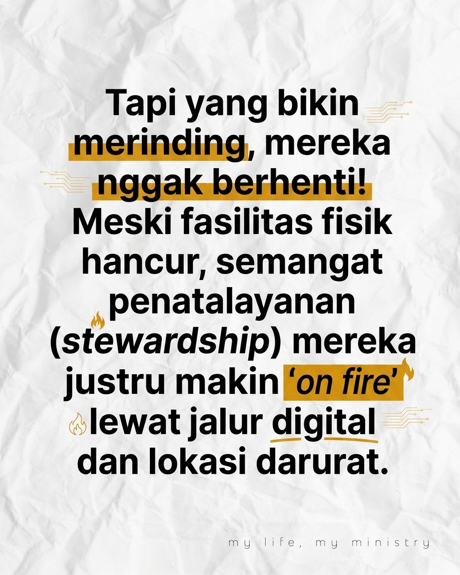 POV Gedung Pelayananmu Kena Rudal... Masih Bisa Pelayanan Gak?