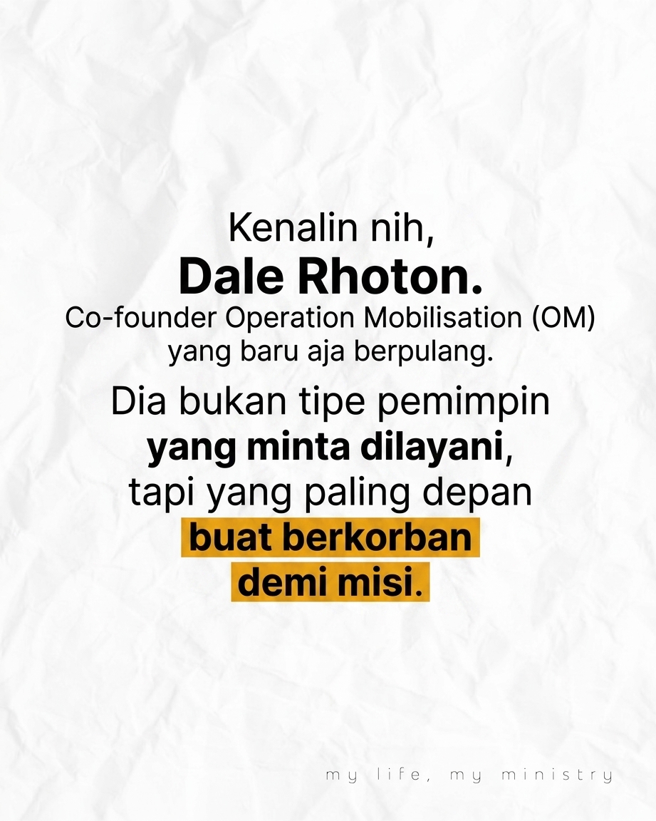 Jangan Jadi Pelayan Gereja Kalau Cuma Mau Cari Panggung!