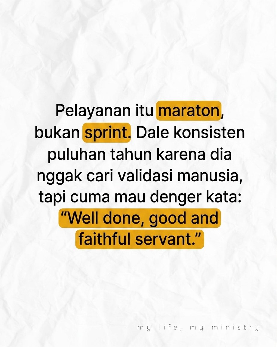 Jangan Jadi Pelayan Gereja Kalau Cuma Mau Cari Panggung!