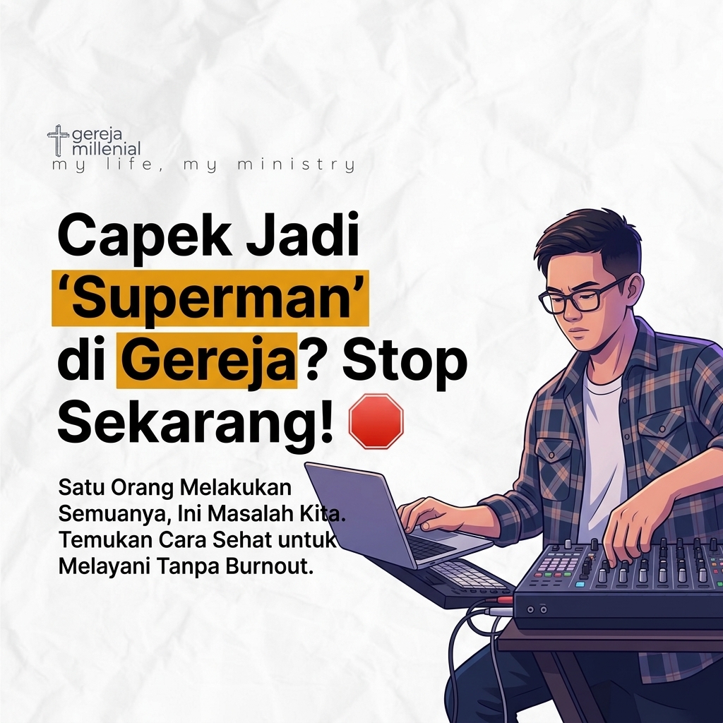 Capek Jadi Superman di Gereja? Stop Sekarang! 