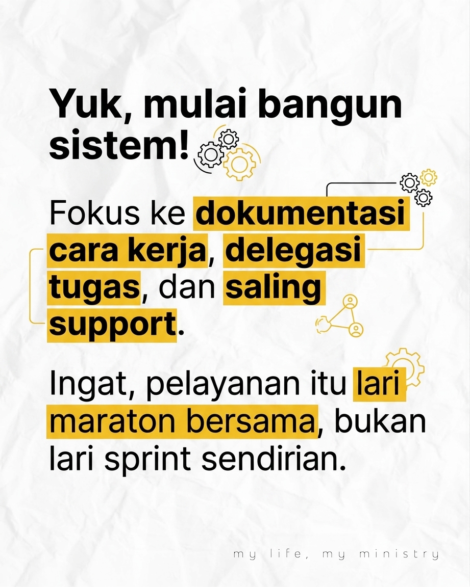Capek Jadi Superman di Gereja? Stop Sekarang!
