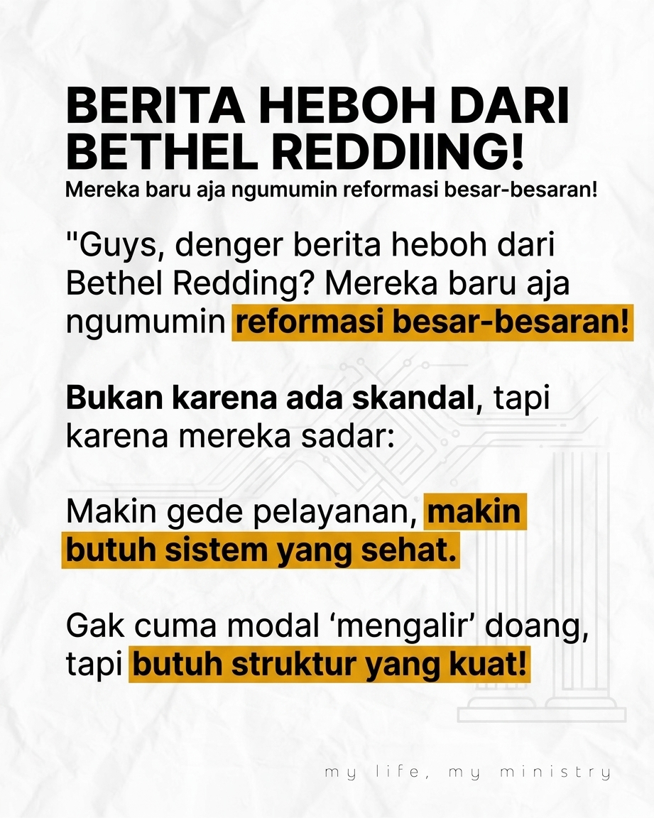 Bethel Church Aja Berubah, Masa Kita GiniGini Terus? 