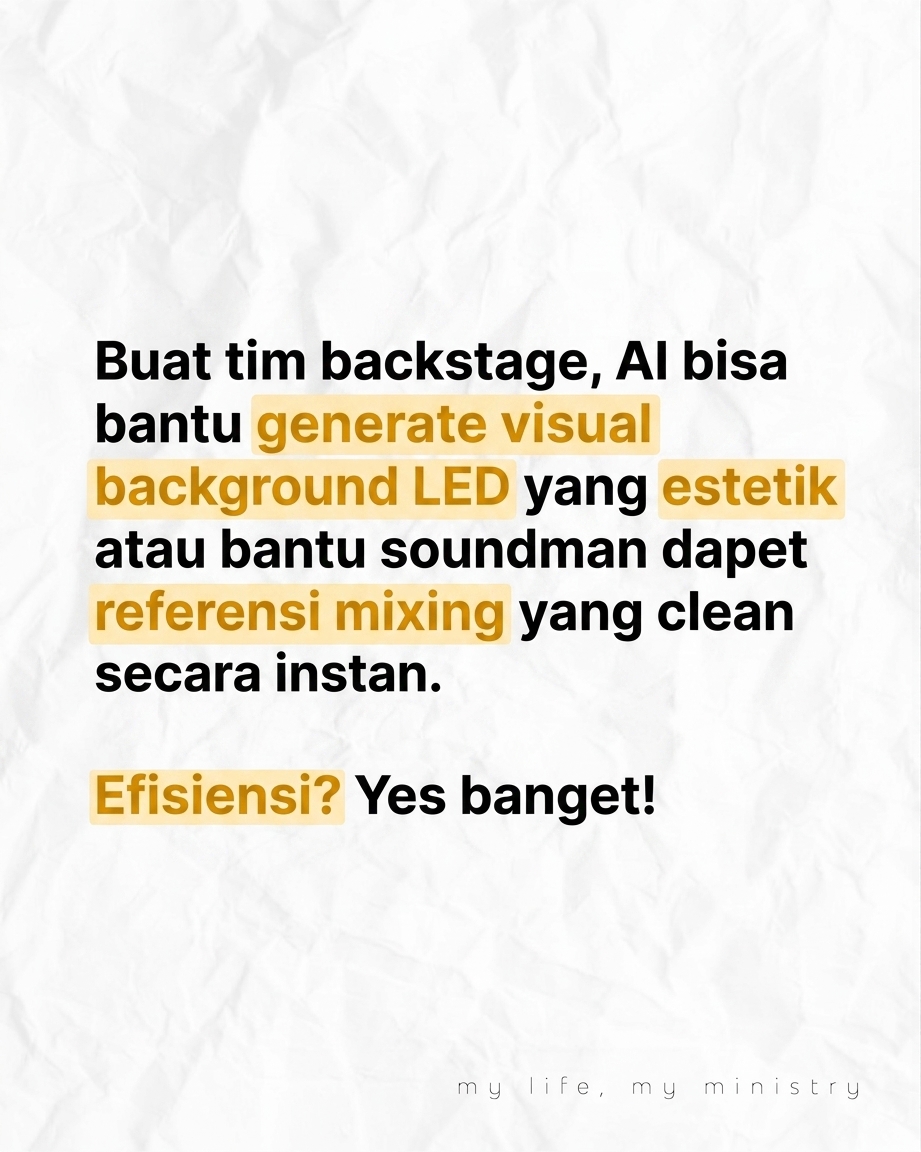 AI BISA GANTIIN TUHAN? Waduh, ngeringeri sedap ya! Yuk kita bahas gimana teknologi masa kini masuk ke pelayanan kita tanpa kehilangan esensi rohaninya.